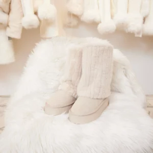 รองเท้าลุยหิมะ รุ่น Winter CREAM สีขาว