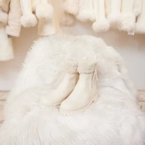 รองเท้าบูทลุยหิมะ รุ่น  Winter Snow  สีขาว