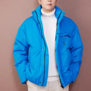 เสื้อขนเป็ด Man ลุยหิมะ สีน้ำเงิน