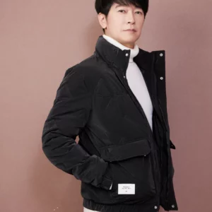 เสื้อขนเป็ด Man สีดำ