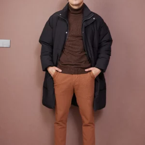 เสื้อขนเป็ด Man สีดำ