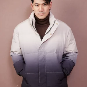 เสื้อขนเป็ด Man สีทูโทน