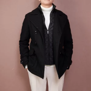 เสื้อโค้ท สีดำ Zara Man