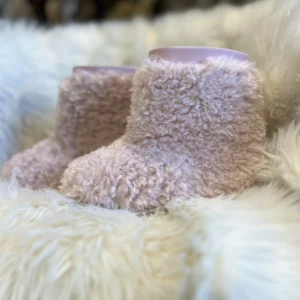 รองเท้าบูทเด็กเล็ก รุ่น wool สีน้ำชมพู