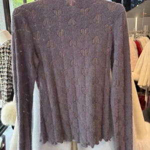เสื้อคอเต่า แฟชั่น สีม่วง
