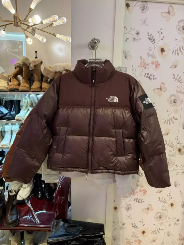 เสื้อ The North face  สีน้ำตาล
