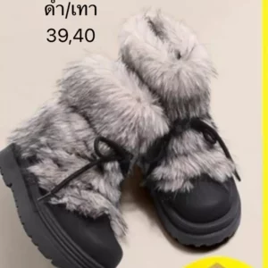 รองเท้าบูท แฟชั่นลุยหิมะ