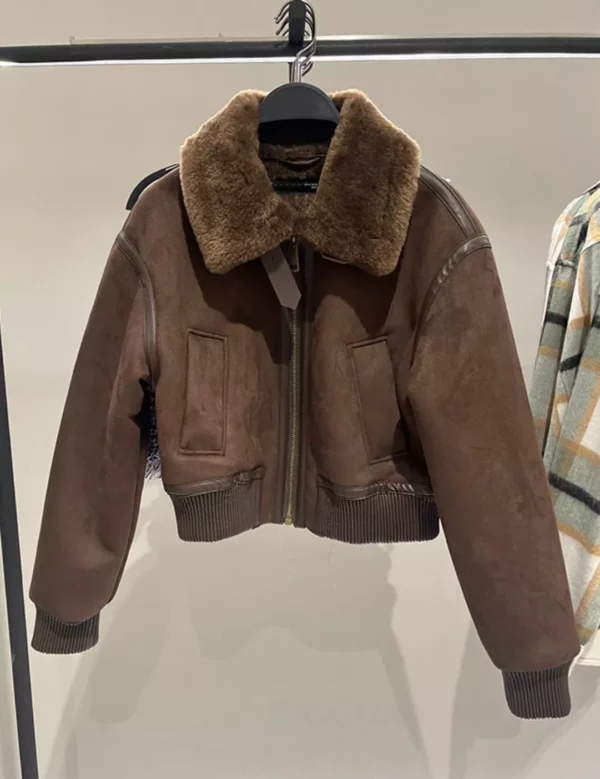 แจ็คเก็ต Zara Woman   สีน้ำตาล