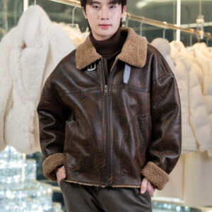 แจ็คเก็ต Zara Men  สีน้ำตาล