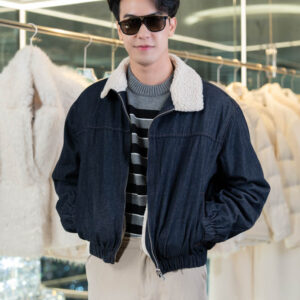 แจ็คเก็ค Zara  สีน้ำเงิน/กรมท่า