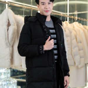 เสื้อขนเป็ด Men  สีดำ