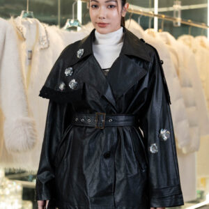 เสื้อโค้ท Woman สีดำ
