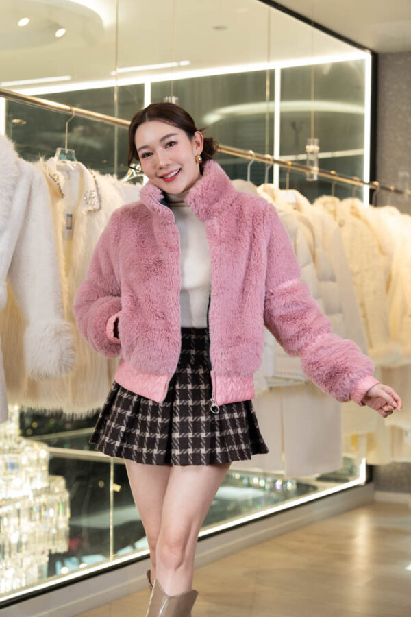 แจ็คเก็ต แฟชั่น  สีชมพู - Image 9