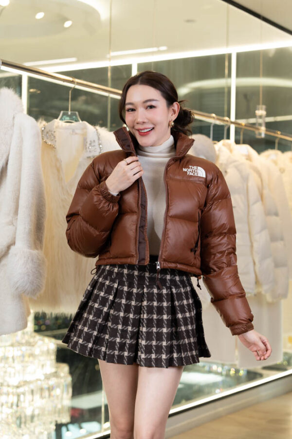 The North face  สีน้ำตาล - Image 2