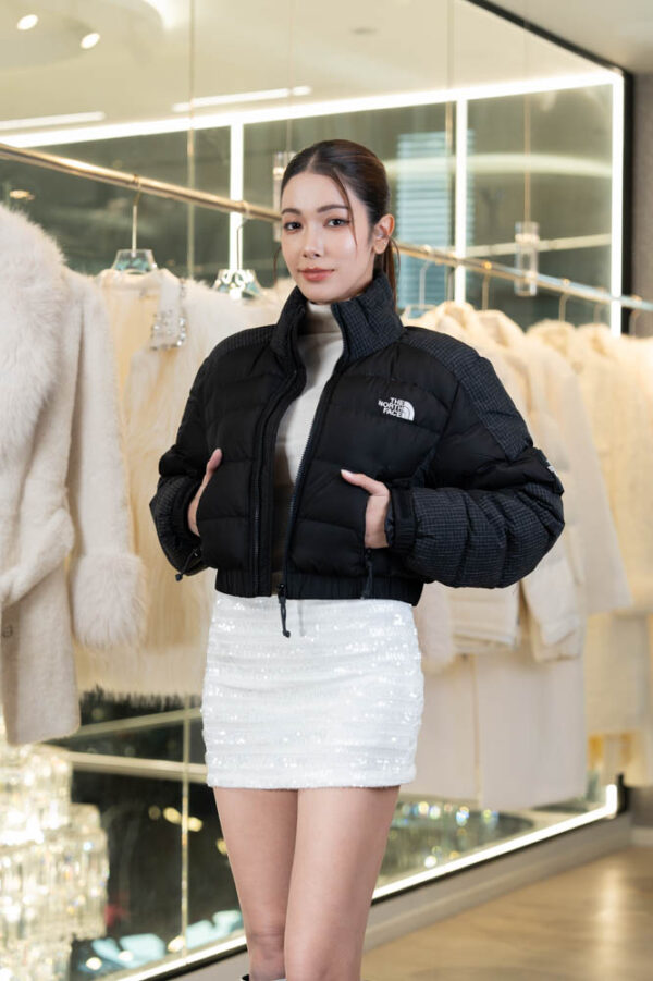 The North face สีดำ