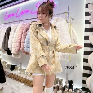 เสื้อโค้ท แฟชั่น  สีเงิน/ทอง