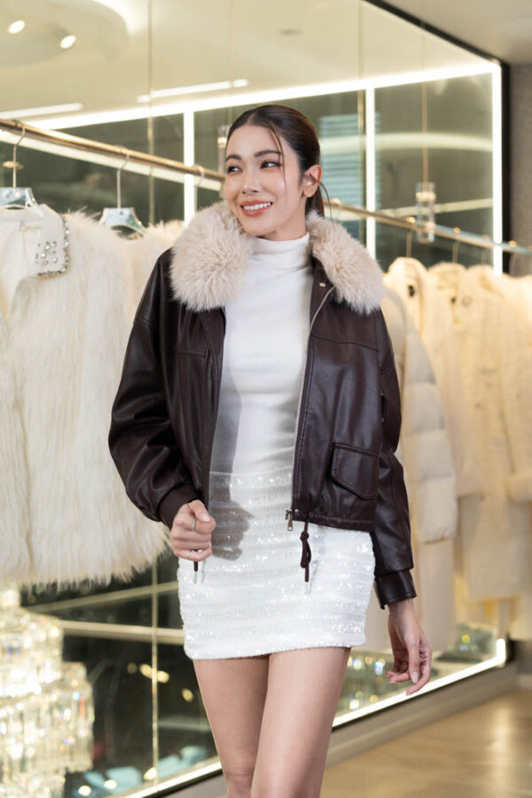 แจ็คเก็ตหนัง Woman - Image 3